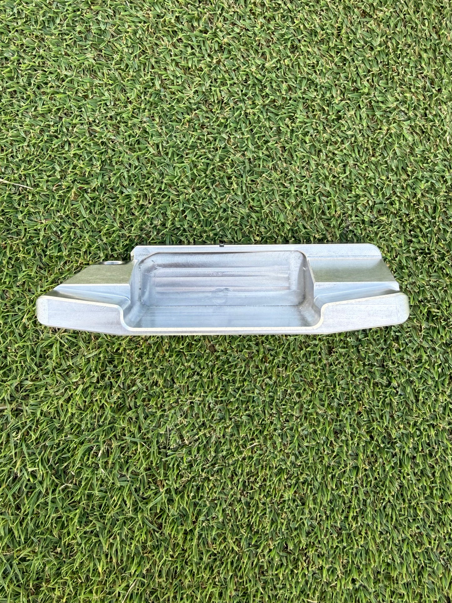 Wide Blade Putter Head Blank - 303 Stainless Steel Raw Finish