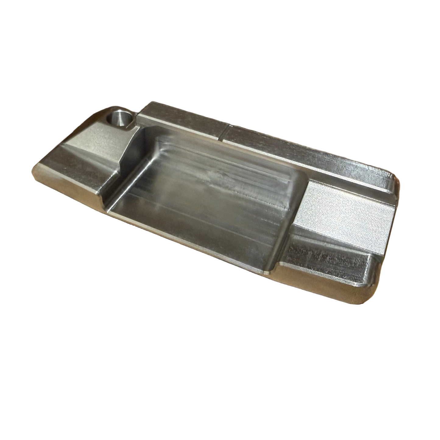 Wide Blade Putter Head Blank - 303 Stainless Steel Raw Finish